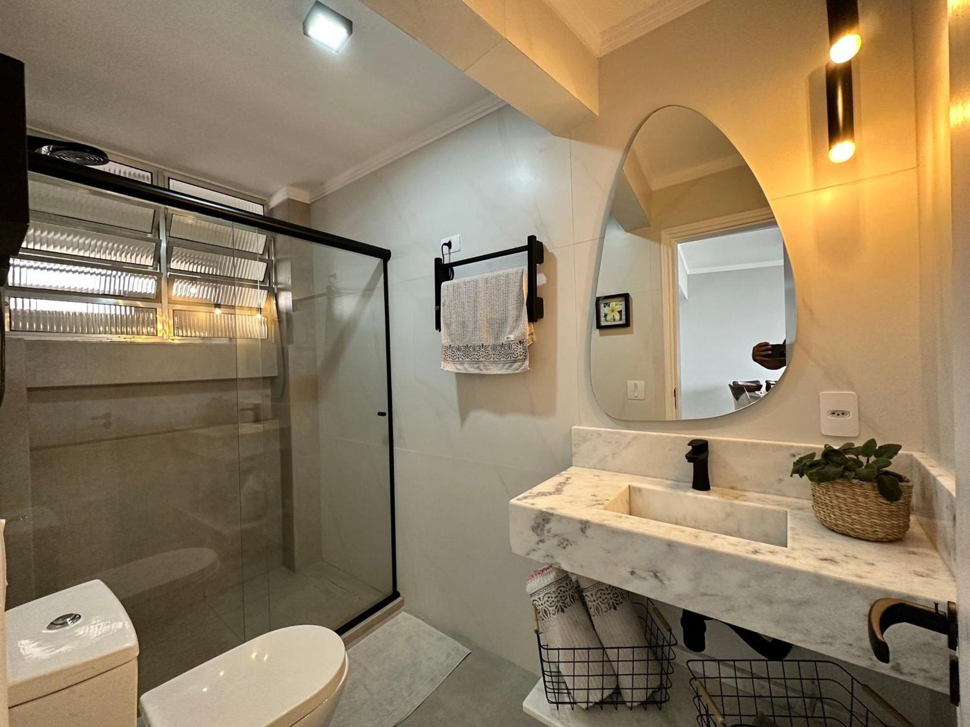 Apartamento Pe Na Areia Melhor Vista Mar De Santos Exteriér fotografie