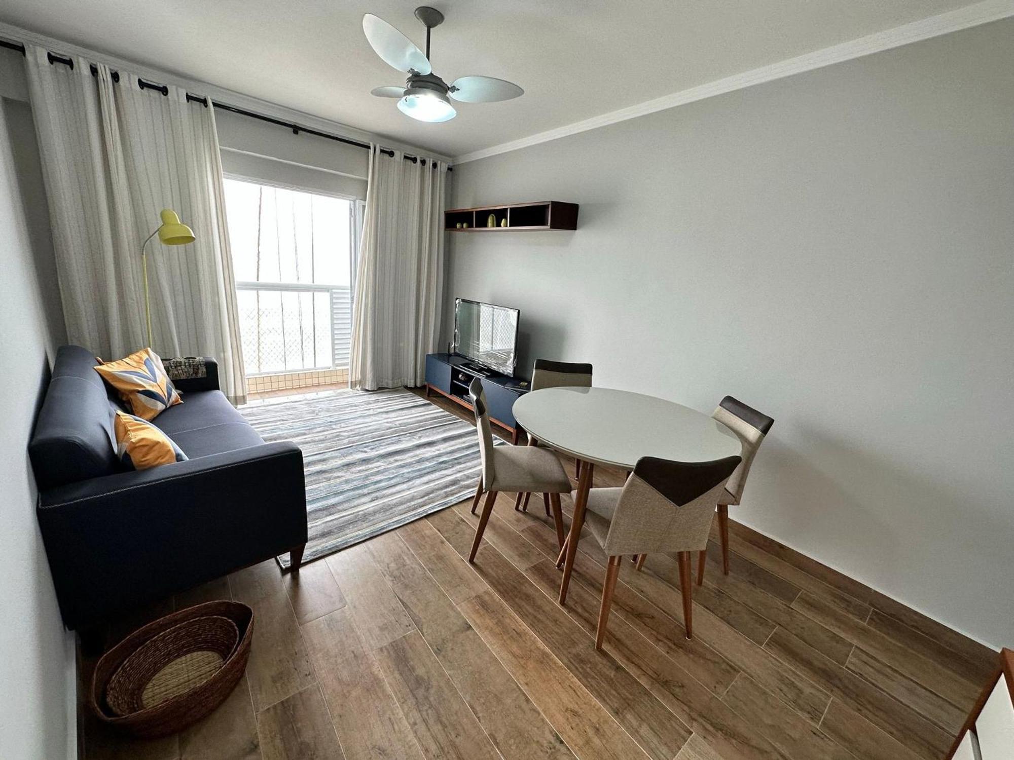 Apartamento Pe Na Areia Melhor Vista Mar De Santos Exteriér fotografie